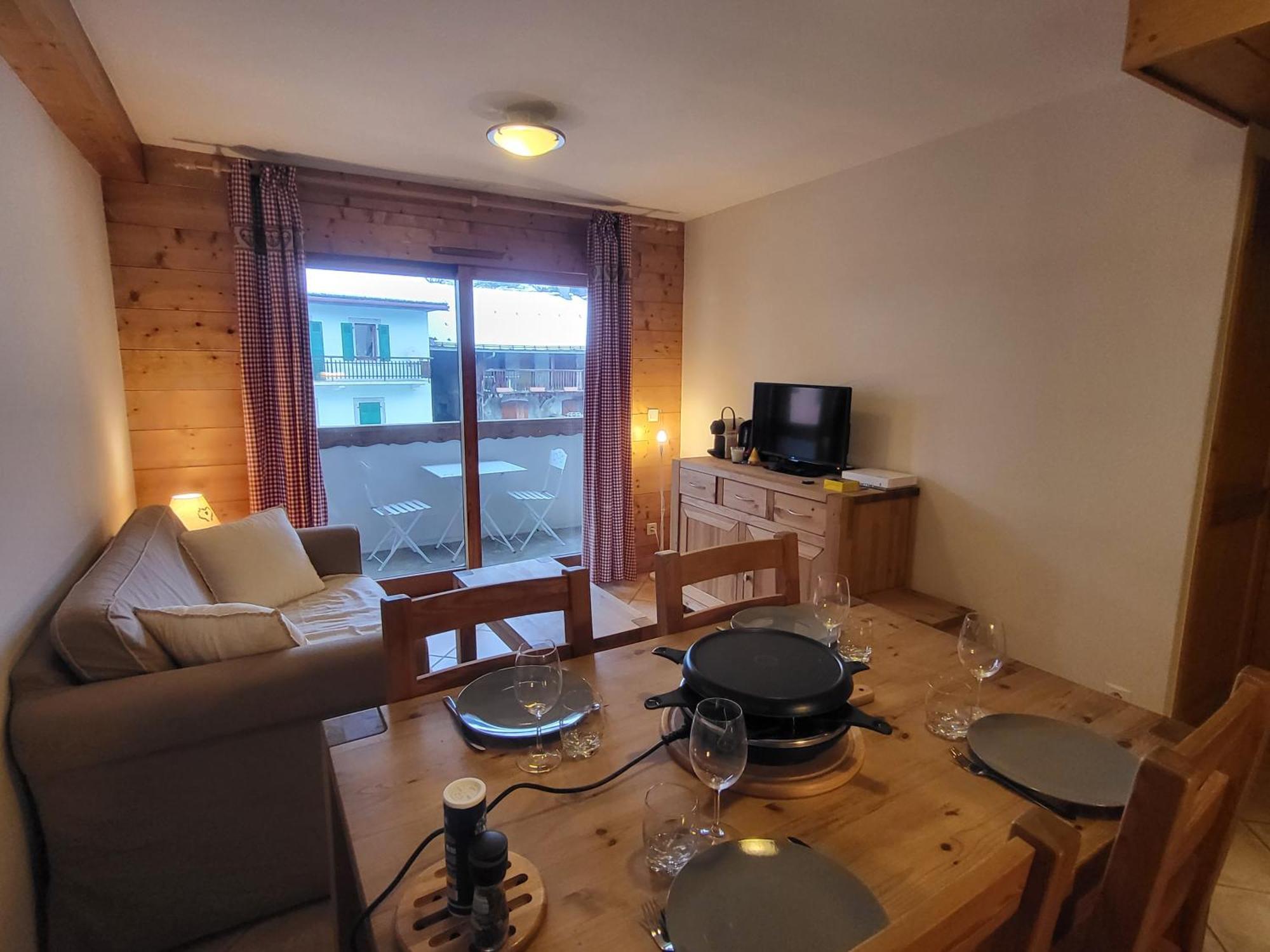 Ecrins A4, 1 Bedroom Apartment With Bunk Room, Central Samoens Ngoại thất bức ảnh