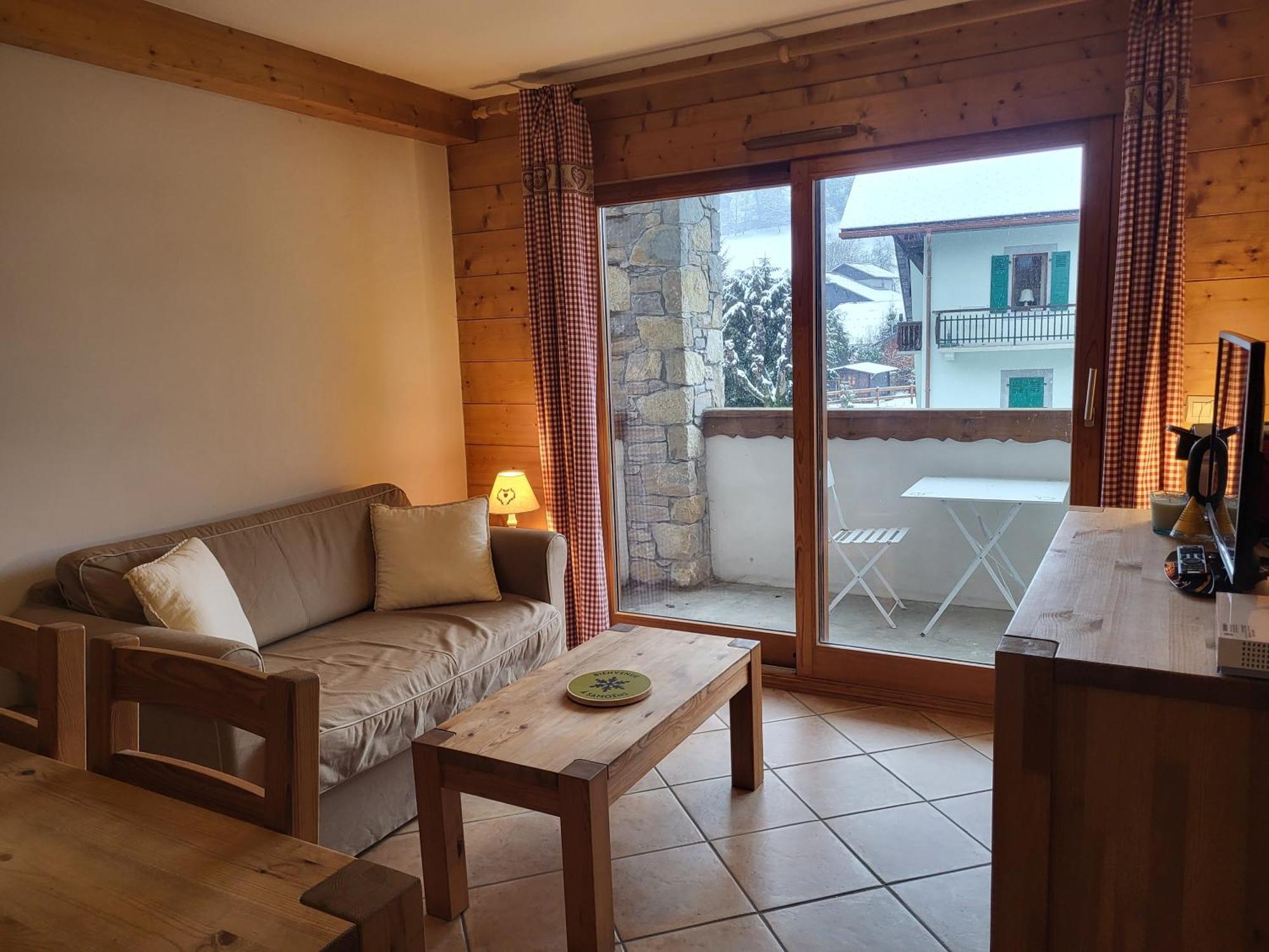 Ecrins A4, 1 Bedroom Apartment With Bunk Room, Central Samoens Ngoại thất bức ảnh